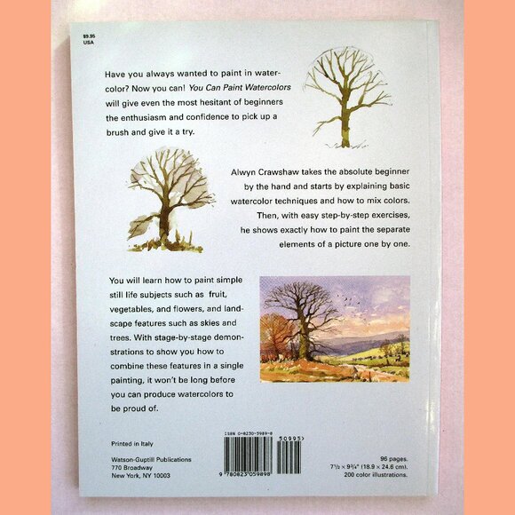 Book - You Can Paint Watercolors: A Step-By-Step Guide for Absolute Beginners - Picture 15 of 15